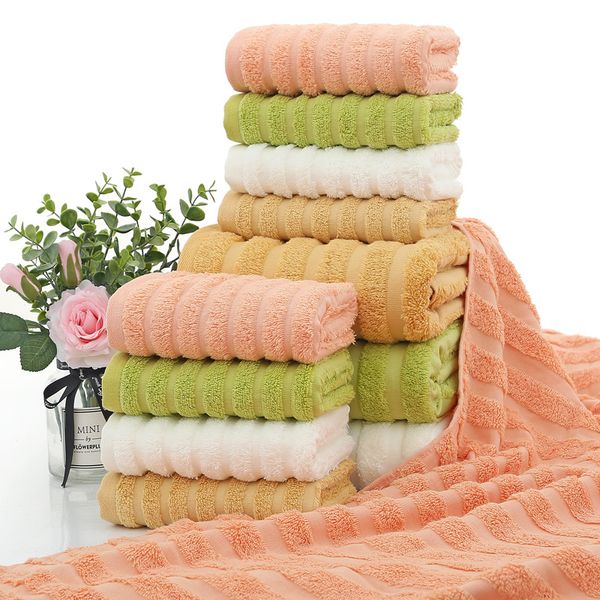 drop shipping 3pcs 100% cotton quick-drying solid color bathroom towel set bath towel face beach for toallas
drop shipping 3pcs 100% cotton quick-drying solid color bathroom towel set bath towel face beach for toallas