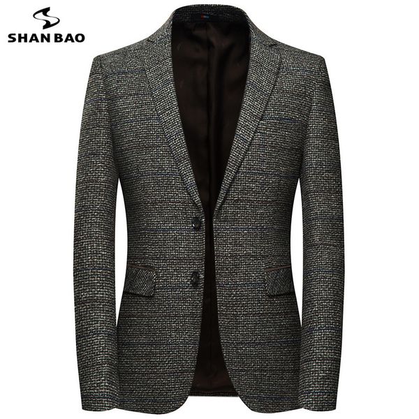 shanbao men's business casual slim suit jacket 2019 spring luxury wool soft british style fashion suit brown, White;black
shanbao men's business casual slim suit jacket 2019 spring luxury wool soft british style fashion suit brown, White;black