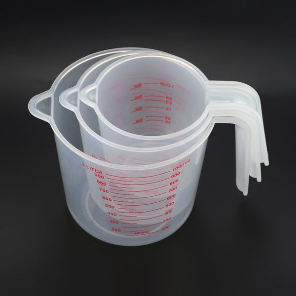250/500/1000ml plastic measuring cup jug pour spout surface kitchen tool supplies quality cup with graduated quality kitchen
250/500/1000ml plastic measuring cup jug pour spout surface kitchen tool supplies quality cup with graduated quality kitchen