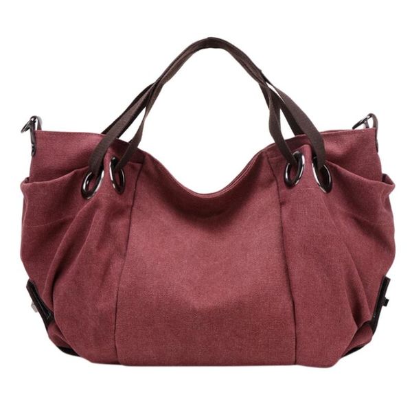 casual canvas shoulder bag for women messenger bags large capacity tote bag handle solid crossbody handbag bolsas feminina saco
casual canvas shoulder bag for women messenger bags large capacity tote bag handle solid crossbody handbag bolsas feminina saco