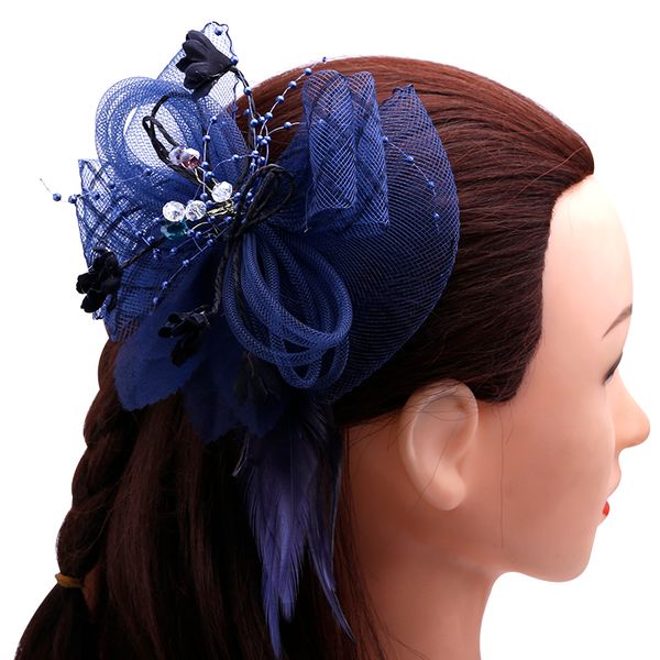 1 шт. синий перо головной убор и платье словосочетание корсаж амфибия свадебные волосы невесты головной убор невесты, рождественские подарки, White;golden 
1 шт. синий перо головной убор и платье словосочетание корсаж амфибия свадебные волосы невесты головной убор невесты, рождественские подарки, White;golden