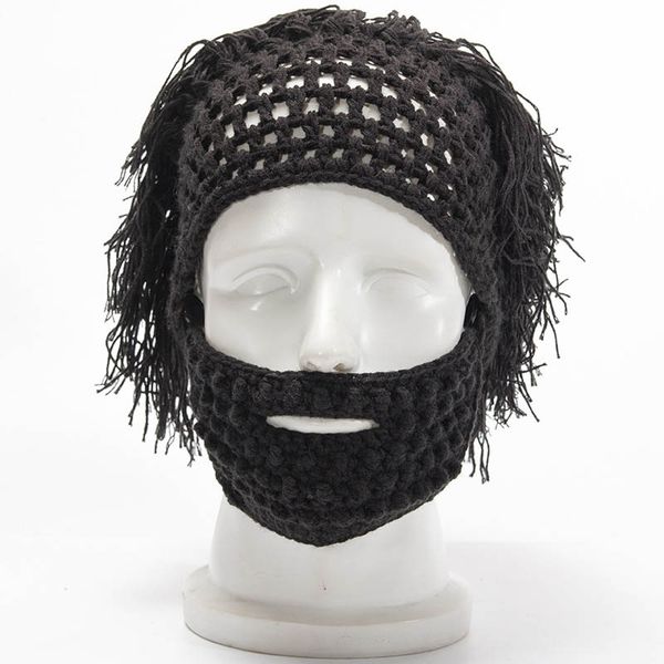 handmade knit wig beard beanie cap caveman winter warm hat halloween gifts party hair accessories
handmade knit wig beard beanie cap caveman winter warm hat halloween gifts party hair accessories
