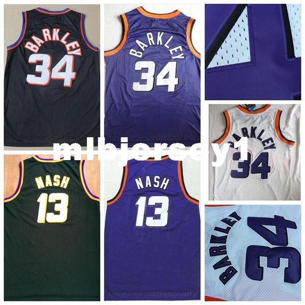 mens #13 retro steve nash jersey stitched wholesale #34 charles barkley jersey retro basketball jersey ncaa college, Black;blue
mens #13 retro steve nash jersey stitched wholesale #34 charles barkley jersey retro basketball jersey ncaa college, Black;blue