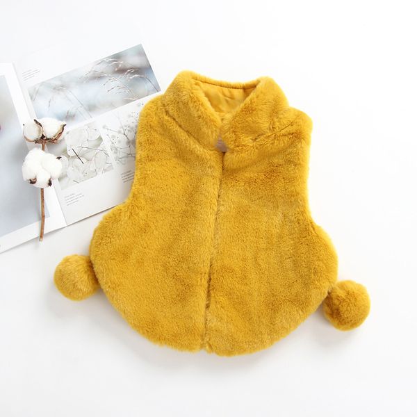 2018 new winter girls kids boys small hair ball plush vest comfortable cute baby clothes children clothing, Blue
2018 new winter girls kids boys small hair ball plush vest comfortable cute baby clothes children clothing, Blue