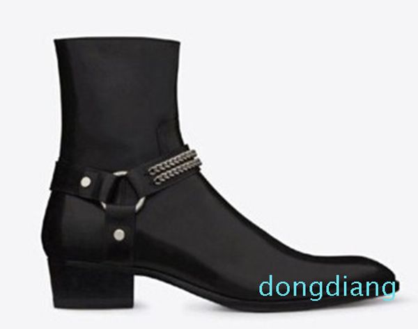 tan/black suede leather chains harness men boots stacked heel anke boots side zip men fashion chelse boots men shoes
tan/black suede leather chains harness men boots stacked heel anke boots side zip men fashion chelse boots men shoes