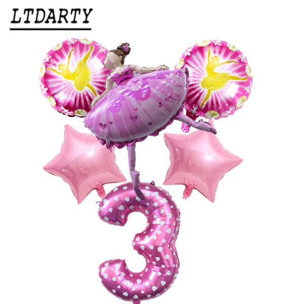 6pcs dancing girl 18-inch star ballerina girl balloon girl happy 0-9 birthday party children's toy decoration 32'' pink digit
6pcs dancing girl 18-inch star ballerina girl balloon girl happy 0-9 birthday party children's toy decoration 32'' pink digit