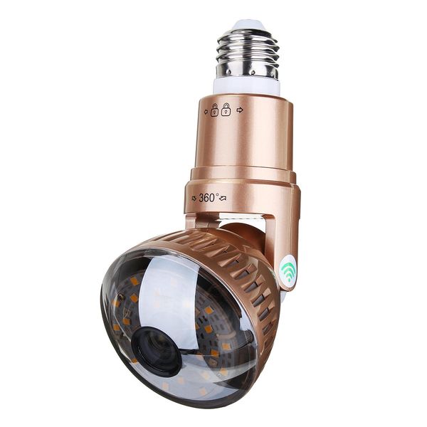 3.6mm wireless mirror bulb security camera dvr wifi led light ip camera motion detection - golden warm white
3.6mm wireless mirror bulb security camera dvr wifi led light ip camera motion detection - golden warm white