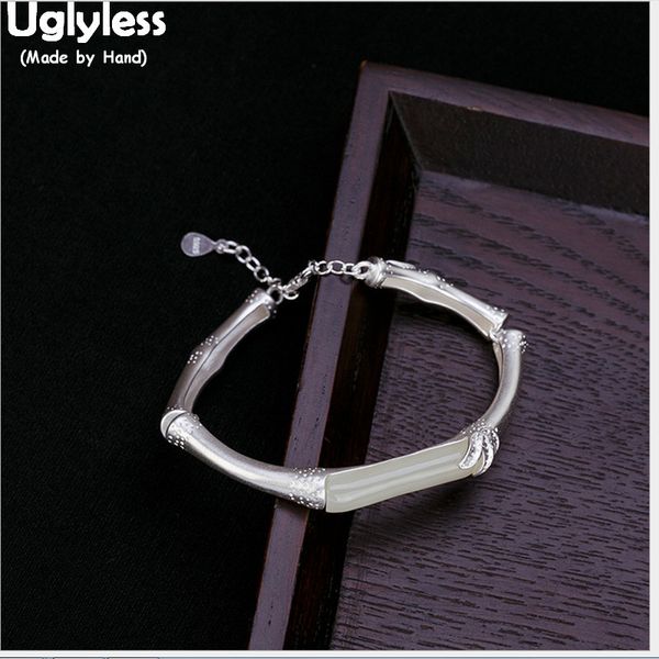 uglyless 100% real 925 серебряные браслеты бамбуковые sterling для женщин природные нефрита браслеты этнические чистовая ювелирные изделия р, Golden;silver
uglyless 100% real 925 серебряные браслеты бамбуковые sterling для женщин природные нефрита браслеты этнические чистовая ювелирные изделия р, Golden;silver