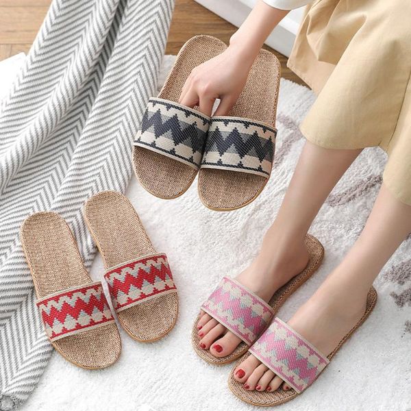 mixed colors flat beach slipper woman shoes fashion casual anti-slip linen home indoor slippers women's summer footwear drop, Black
mixed colors flat beach slipper woman shoes fashion casual anti-slip linen home indoor slippers women's summer footwear drop, Black