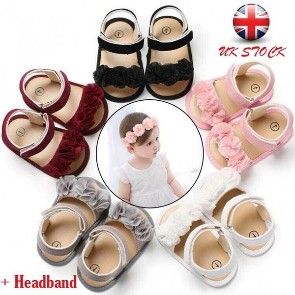 goocheer summer clothing newborn kid baby girl flower sandals shoes soft sole hook casual summer shoes +headband 2pcs solid set, Black;red
goocheer summer clothing newborn kid baby girl flower sandals shoes soft sole hook casual summer shoes +headband 2pcs solid set, Black;red