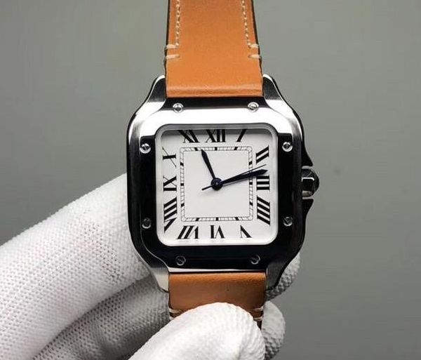 the new 35mm watch 9015 automatic movement 316 stainless steel shell 18k rose gold frame men's watch, Slivery;brown
the new 35mm watch 9015 automatic movement 316 stainless steel shell 18k rose gold frame men's watch, Slivery;brown
