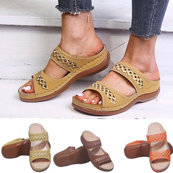 comfortable ankle hollow slipper woman shoes non-slip platform slipper women wedge high heels shoes zapatos de mujer flip flops, Black
comfortable ankle hollow slipper woman shoes non-slip platform slipper women wedge high heels shoes zapatos de mujer flip flops, Black
