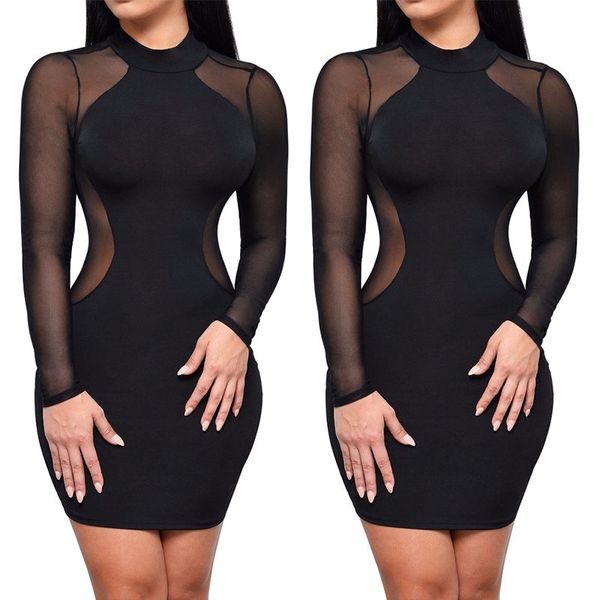 long sleeve brief party women mini dress fashion women lady dresses clothing bandage bodycon transparent, Black;gray
long sleeve brief party women mini dress fashion women lady dresses clothing bandage bodycon transparent, Black;gray