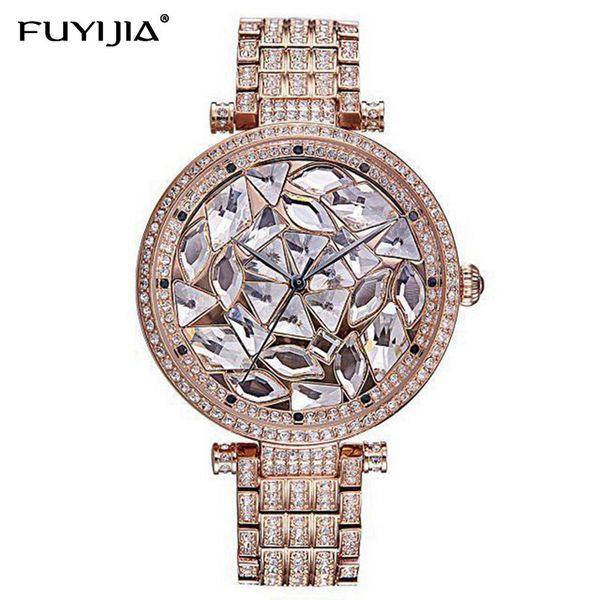 new fuyijia watches women's quartz watch brand steel bracelet watch ladies fashion dress lady waterproof, Slivery;brown 
new fuyijia watches women's quartz watch brand steel bracelet watch ladies fashion dress lady waterproof, Slivery;brown