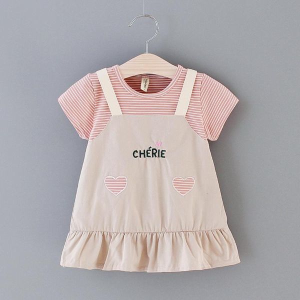 telotuny dress toddler baby girls short sleeve ruffle letter striped print princess fake strap dress baby summer 2020may14, Red;yellow
telotuny dress toddler baby girls short sleeve ruffle letter striped print princess fake strap dress baby summer 2020may14, Red;yellow