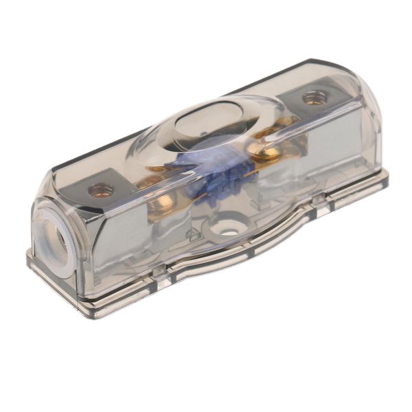 car auto audio power fuse holder box amplifier install 60a fuse with clear cover
car auto audio power fuse holder box amplifier install 60a fuse with clear cover