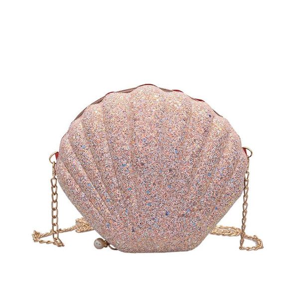 women chain sequined shoulder bag for women pu leather handbags shell shape purse mini messenger crossbody bag bolsa #t5p
women chain sequined shoulder bag for women pu leather handbags shell shape purse mini messenger crossbody bag bolsa #t5p