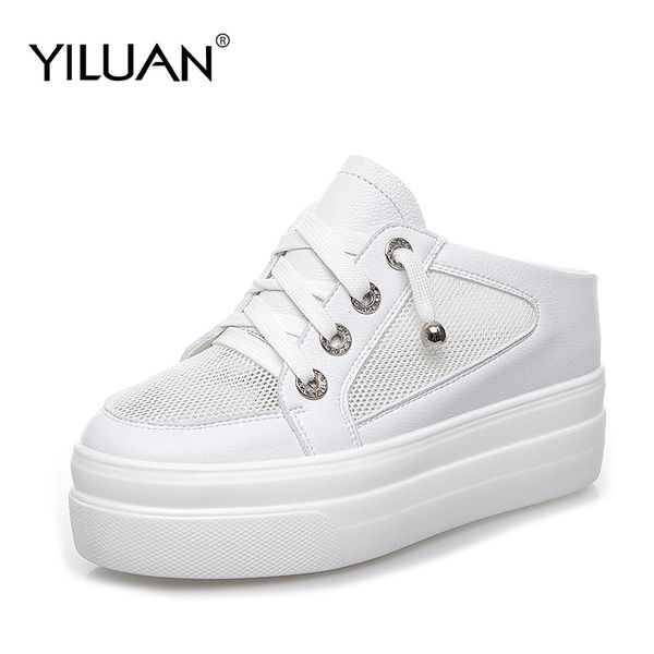 2020 summer hollow leather white slippers cross tied women's shoes mesh flat small size 32-40 flat platform casual shoes woman, Black
2020 summer hollow leather white slippers cross tied women's shoes mesh flat small size 32-40 flat platform casual shoes woman, Black
