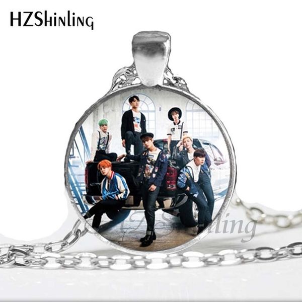 2019 new arrival bangtan boys necklace glass cabochon p pendant bts necklaces round handmade jewelry gifts for fans hz1, Silver
2019 new arrival bangtan boys necklace glass cabochon p pendant bts necklaces round handmade jewelry gifts for fans hz1, Silver
