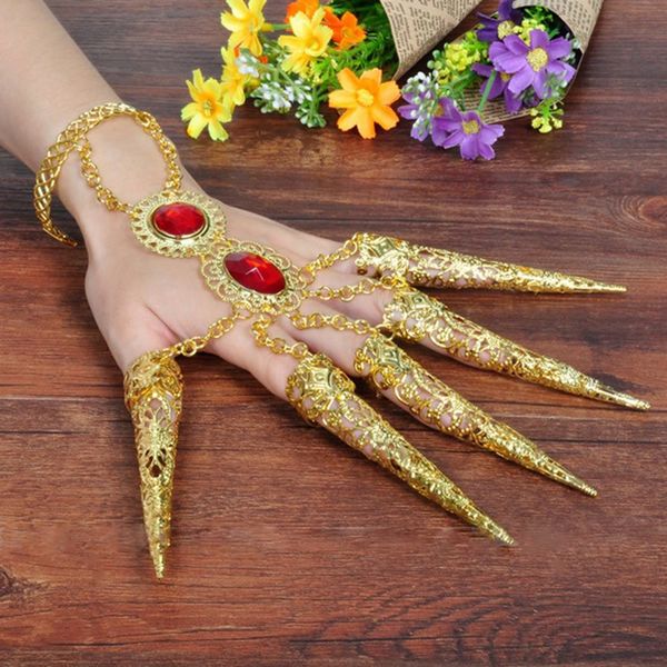 thousands hands guanyin india dancewear bollywood fingernail accessories dance gold jewelry bracelets (set include two, Black;red
thousands hands guanyin india dancewear bollywood fingernail accessories dance gold jewelry bracelets (set include two, Black;red
