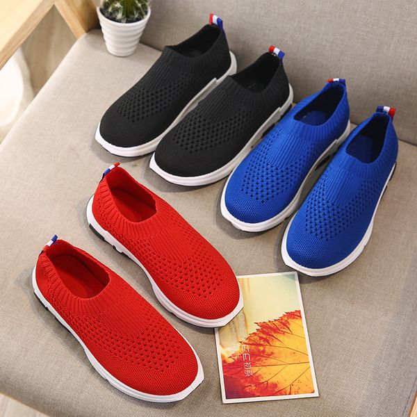 big kids boys girls shoes children super light soft breathable sneakers infant outdoor running sport shoes size 26-37 b137, Black;red
big kids boys girls shoes children super light soft breathable sneakers infant outdoor running sport shoes size 26-37 b137, Black;red