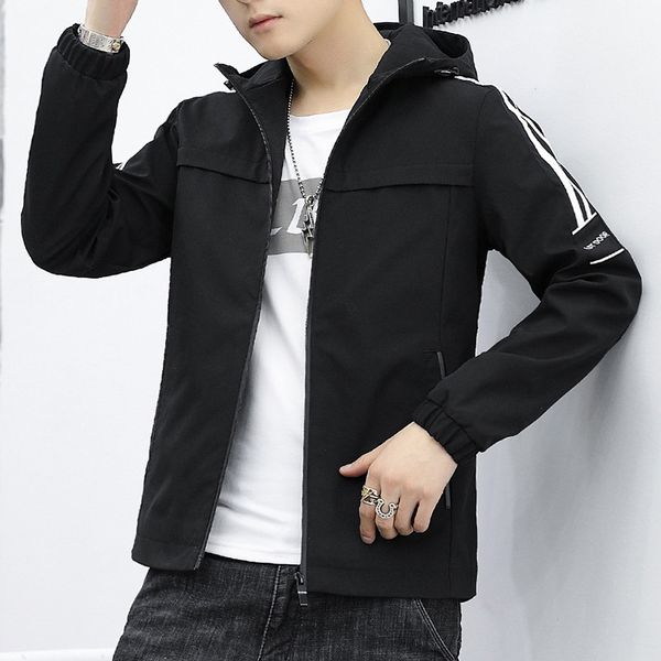 jacket men 2020 spring new trend loose casual sports clothes mens tide brand hooded jacket men, Black;brown
jacket men 2020 spring new trend loose casual sports clothes mens tide brand hooded jacket men, Black;brown