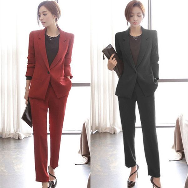 2019 woman suits lady suit office women's trouser suits long sleeve red blazer female pants suit ladies red, White;black
2019 woman suits lady suit office women's trouser suits long sleeve red blazer female pants suit ladies red, White;black