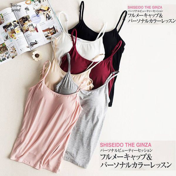 новый проложенный бюстгальтер tank top женщины модальные спагетти твердая cami бюстгальтер топ женский лифчик встраиваемая 2019 многоуровнев, White
новый проложенный бюстгальтер tank top женщины модальные спагетти твердая cami бюстгальтер топ женский лифчик встраиваемая 2019 многоуровнев, White