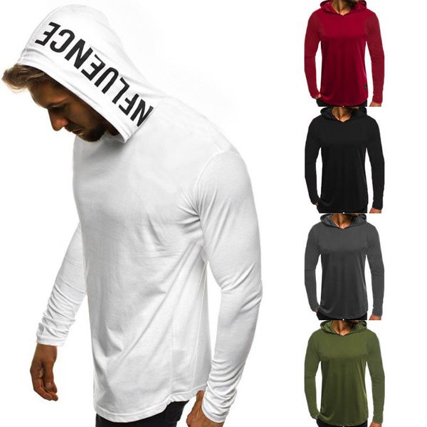 2018 brand new fashion muscle men's long sleeve slim fit summer hooded tee sportswear hoodies sweatshirts, Black
2018 brand new fashion muscle men's long sleeve slim fit summer hooded tee sportswear hoodies sweatshirts, Black