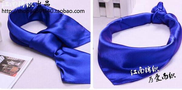 2015 new arrival pure solid color satin silk small square scarf 52cm x 52cm headband women /men dress accessory collar cravat, Blue;gray
2015 new arrival pure solid color satin silk small square scarf 52cm x 52cm headband women /men dress accessory collar cravat, Blue;gray