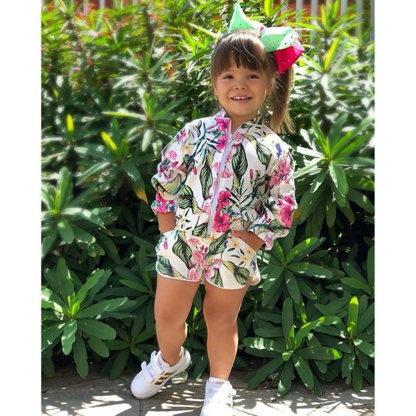 childrens spring summer baby girl clothes set 2019 new baby girl infant kid zipper coat shorts 2pcs outfits floral print kids clothes, White
childrens spring summer baby girl clothes set 2019 new baby girl infant kid zipper coat shorts 2pcs outfits floral print kids clothes, White