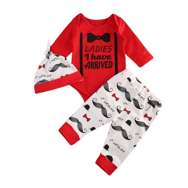 pudcoco newborn baby boys clothes sets bow romper long sleeve cotton pants hat 3pcs outfits set clothing set, Pink;blue
pudcoco newborn baby boys clothes sets bow romper long sleeve cotton pants hat 3pcs outfits set clothing set, Pink;blue