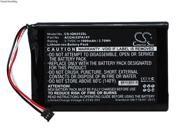 cameron sino 1000mah battery for garmin nuvi 2539lm, 2539lmt 5-inch,2559lm, 2559lmt 5-inch, 2589lmt, 2589lmt 5-inch, 2597lmt
cameron sino 1000mah battery for garmin nuvi 2539lm, 2539lmt 5-inch,2559lm, 2559lmt 5-inch, 2589lmt, 2589lmt 5-inch, 2597lmt