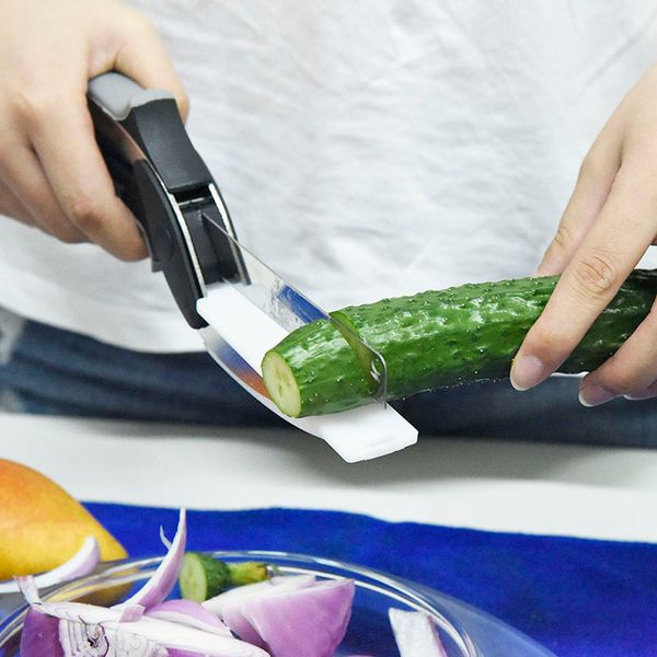 многофункциональный ножницы для резки мяса 2 в 1 нож для разделочной доски из нержавеющей стали ourdoor smart vegetable knife
многофункциональный ножницы для резки мяса 2 в 1 нож для разделочной доски из нержавеющей стали ourdoor smart vegetable knife