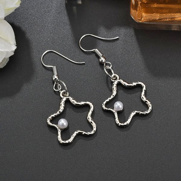 earrings ear drop alloy openwork pendant earrings women party wedding jewelry m8694, Silver
earrings ear drop alloy openwork pendant earrings women party wedding jewelry m8694, Silver