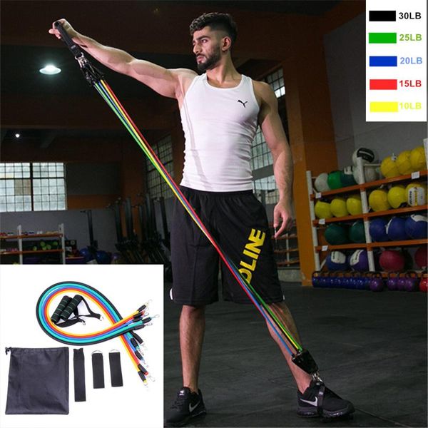 11pcs resistance bands set expander yoga exercise fitness rubber tubes band stretch training home gyms workout elastic pull rope
11pcs resistance bands set expander yoga exercise fitness rubber tubes band stretch training home gyms workout elastic pull rope