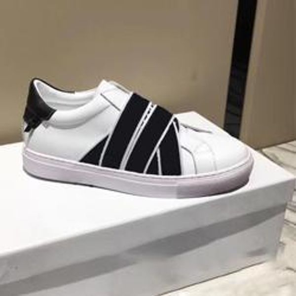 2020 designer casual shoes 100% leather luxury men women elastic bands webbing sneakers soft cowhide white black lace-up flat shoes
2020 designer casual shoes 100% leather luxury men women elastic bands webbing sneakers soft cowhide white black lace-up flat shoes