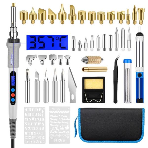 diy wood burning pyrography carving pen controllable temperature woodburning soldering iron craft tools kit
diy wood burning pyrography carving pen controllable temperature woodburning soldering iron craft tools kit