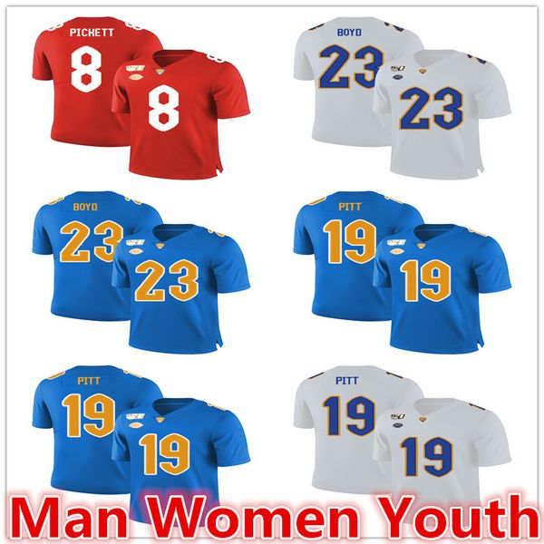 customize ncaa pittsburgh panthers football jerseys kenny pickett 8 tyler boyd 23 pitt #19 jersey any name number size s-5xl, Black
customize ncaa pittsburgh panthers football jerseys kenny pickett 8 tyler boyd 23 pitt #19 jersey any name number size s-5xl, Black
