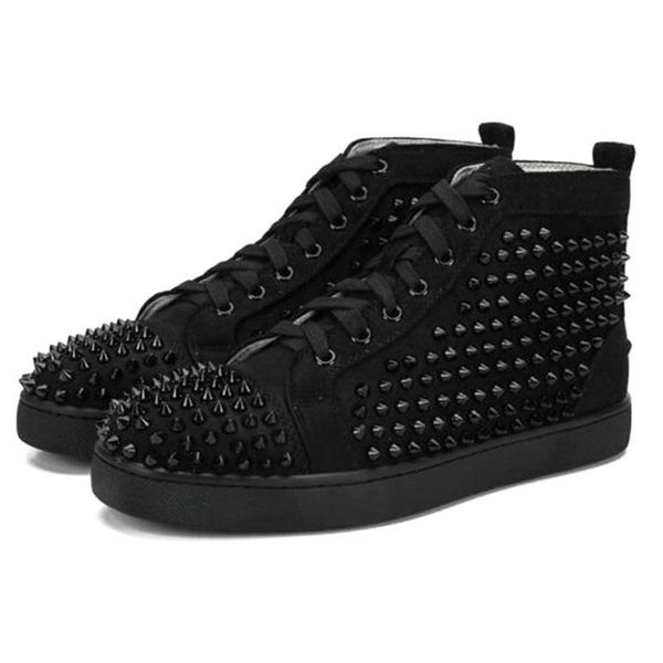 brand designer luxury mens red bottoms shoes studded spikes womens spike shoes party lovers fashion genuine leather platform sneakers lll, Black
brand designer luxury mens red bottoms shoes studded spikes womens spike shoes party lovers fashion genuine leather platform sneakers lll, Black