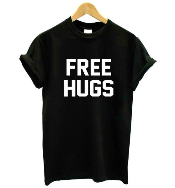 повседневная смешная футболка для lady девушка top tee hipster tumblr free hugs letters print women tshirt, White
повседневная смешная футболка для lady девушка top tee hipster tumblr free hugs letters print women tshirt, White