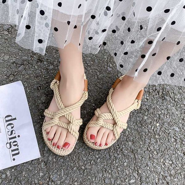 rope gladiator sandals women 2020 slip on flat sandals summer women shoes sweet beach shoes beige black
rope gladiator sandals women 2020 slip on flat sandals summer women shoes sweet beach shoes beige black