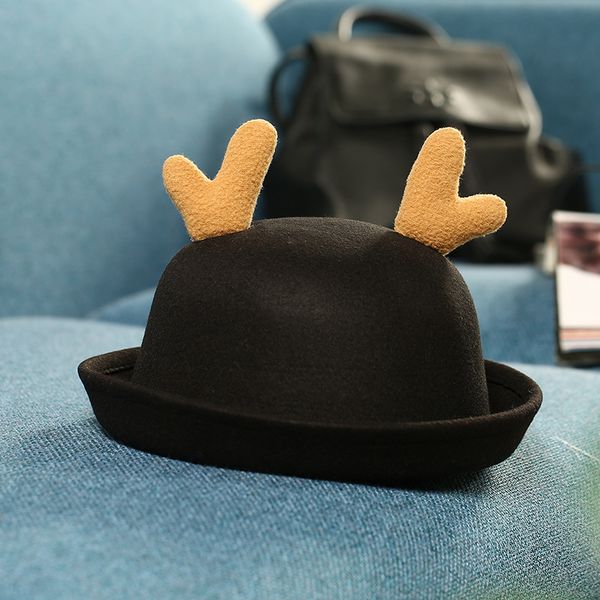 parent-child winter imitation woolen fedoras jazz hat kids bowler hats women christmas hat, Blue;gray
parent-child winter imitation woolen fedoras jazz hat kids bowler hats women christmas hat, Blue;gray