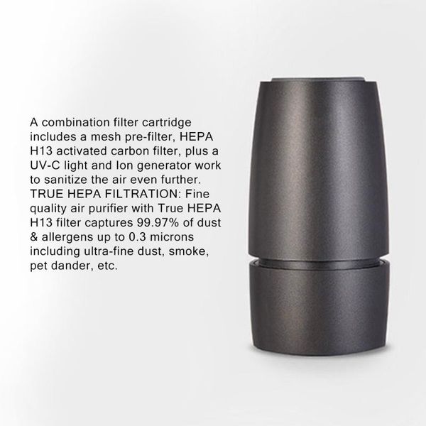 air purifier with hepa filter fresh air anion car purifier cleaner for car home office gray quiet
air purifier with hepa filter fresh air anion car purifier cleaner for car home office gray quiet