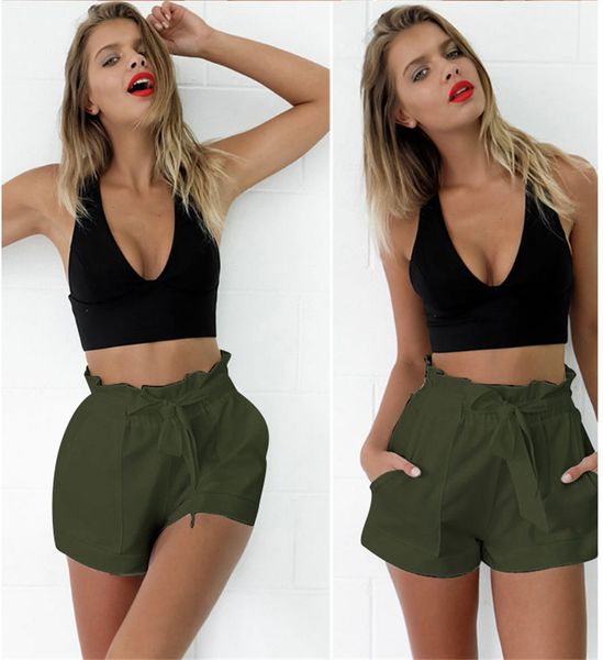 summer designer lace-up women's shorts fashion loose fungus short pants casual solid color short pants women clothing, White;black
summer designer lace-up women's shorts fashion loose fungus short pants casual solid color short pants women clothing, White;black