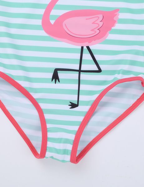 msemis kids girls swimsuits one-piece wide shoulder straps summer swimwear flamingo pattern printed surfling beach bathing suit, White
msemis kids girls swimsuits one-piece wide shoulder straps summer swimwear flamingo pattern printed surfling beach bathing suit, White