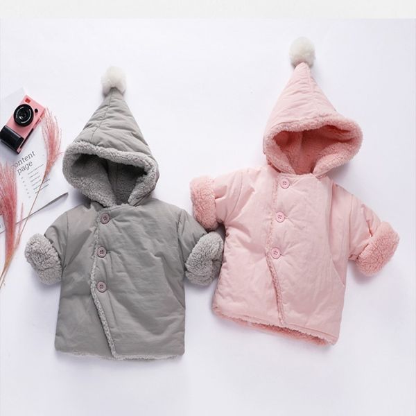 fashion winter new solid color plus velvet warm baby jacket cute three dimensional ball long sleeved hooded baby jacket, Blue;gray
fashion winter new solid color plus velvet warm baby jacket cute three dimensional ball long sleeved hooded baby jacket, Blue;gray