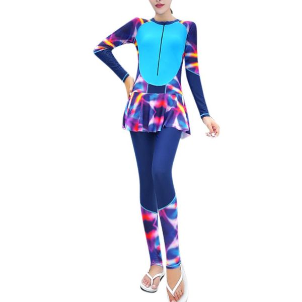 full body swimsuit long sleeve wetsuit warm wetsuit knee swimming suit dress rush guard women front zip muslim burkini swimwear
full body swimsuit long sleeve wetsuit warm wetsuit knee swimming suit dress rush guard women front zip muslim burkini swimwear
