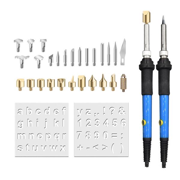 29pcs carving pyrography pen kit multipurpose pyrography tips wood burning kit wood burning pen carving tool
29pcs carving pyrography pen kit multipurpose pyrography tips wood burning kit wood burning pen carving tool