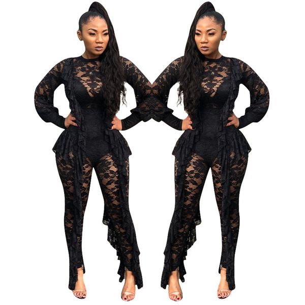 длинные рукава sexy sheer black lace комбинезон bodysuit женщины see through сборки party club wear one piece bodycon комбинезон ползунки, Black;white
длинные рукава sexy sheer black lace комбинезон bodysuit женщины see through сборки party club wear one piece bodycon комбинезон ползунки, Black;white